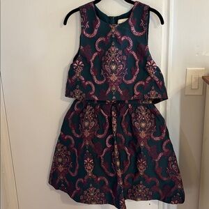 BHLDN Brocade Dress